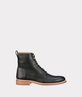 6 Lace Up Derby Boot :: Black