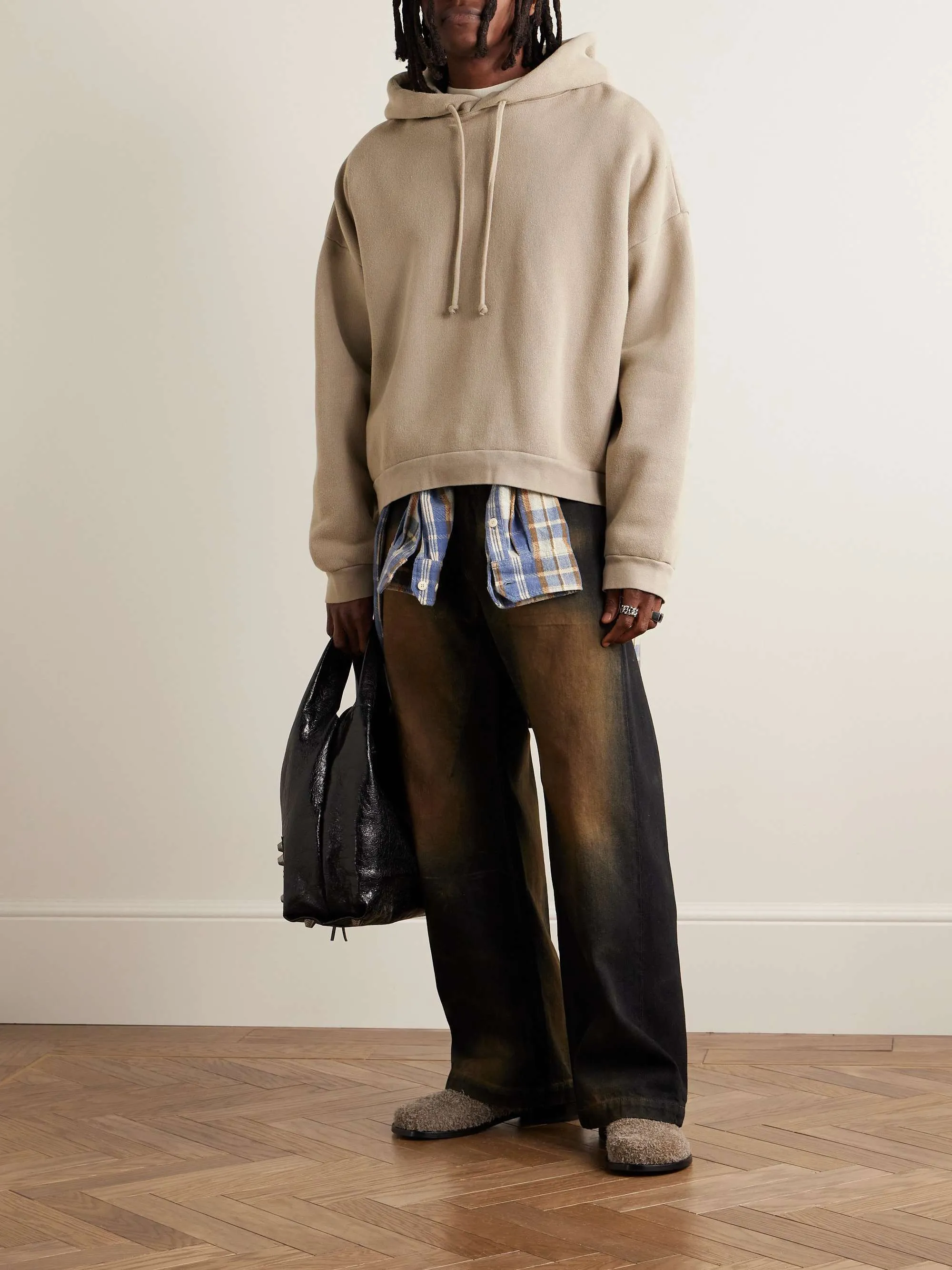 Acne Studios  |Pullovers Unisex Street Style Long Sleeves Plain Cotton