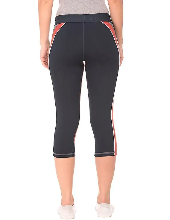 Aeropostale Colour Blocked Hem Capri Leggings