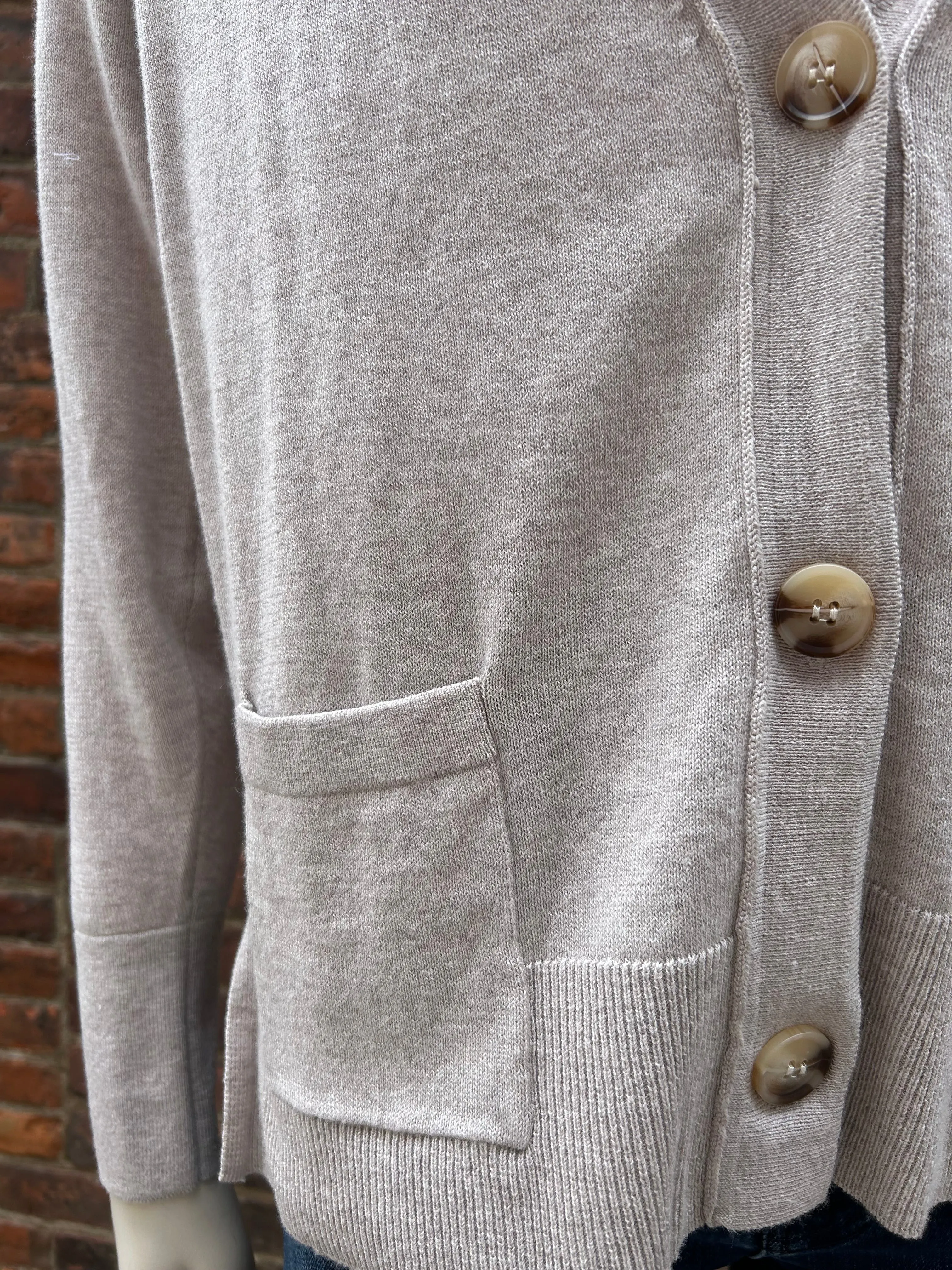 ALASHAN COTTON CASHMERE EMMA POCKET CARDIGAN