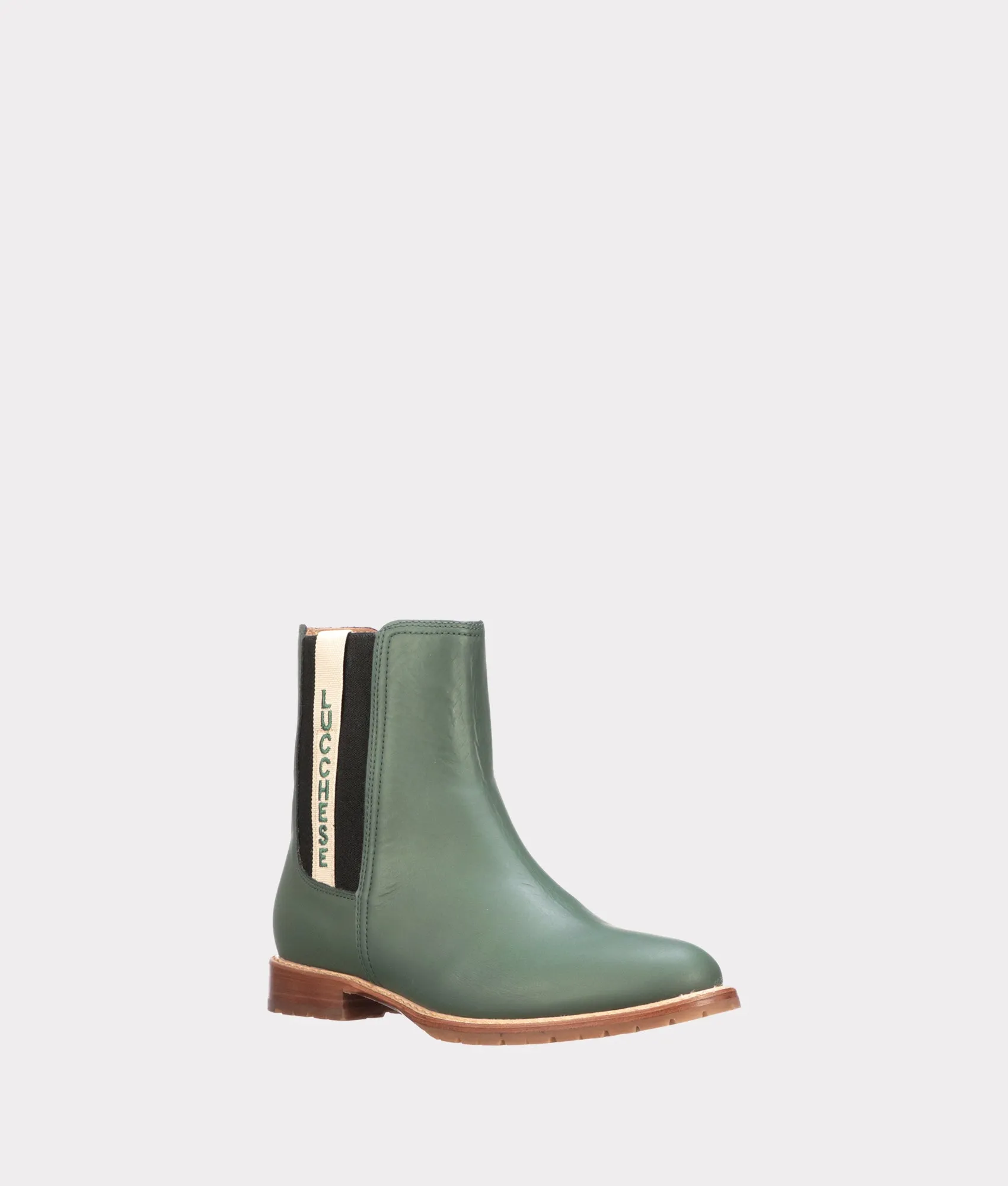 All-Weather Ladies Garden Boot :: Military Green + Black