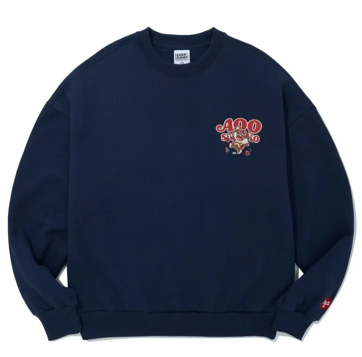 AQOstudiospace  |Pullovers Unisex Sweat Street Style U-Neck Collaboration