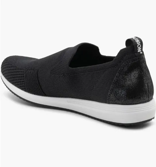 Ara Women's Leena II Slip-On Sneaker Black