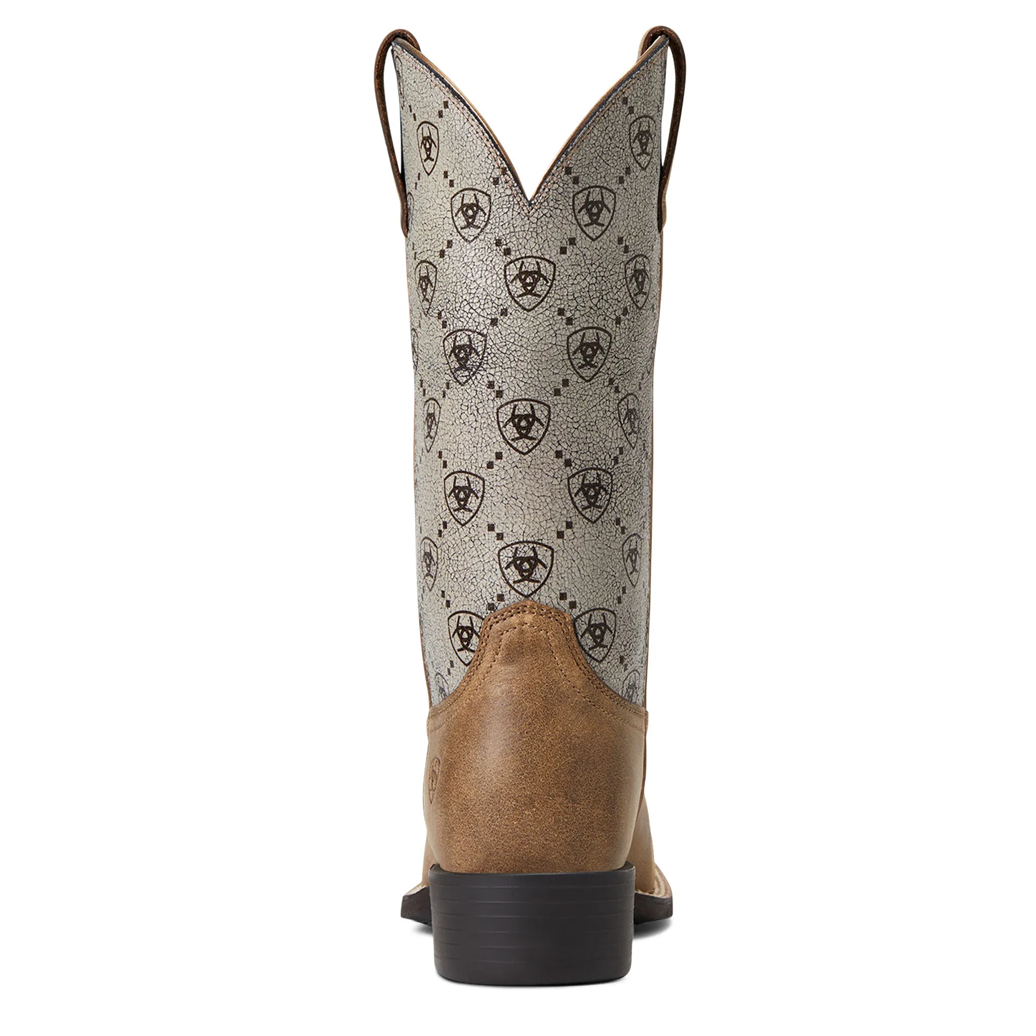 Ariat Women's Brown Ariat Logo Square Toe Boot