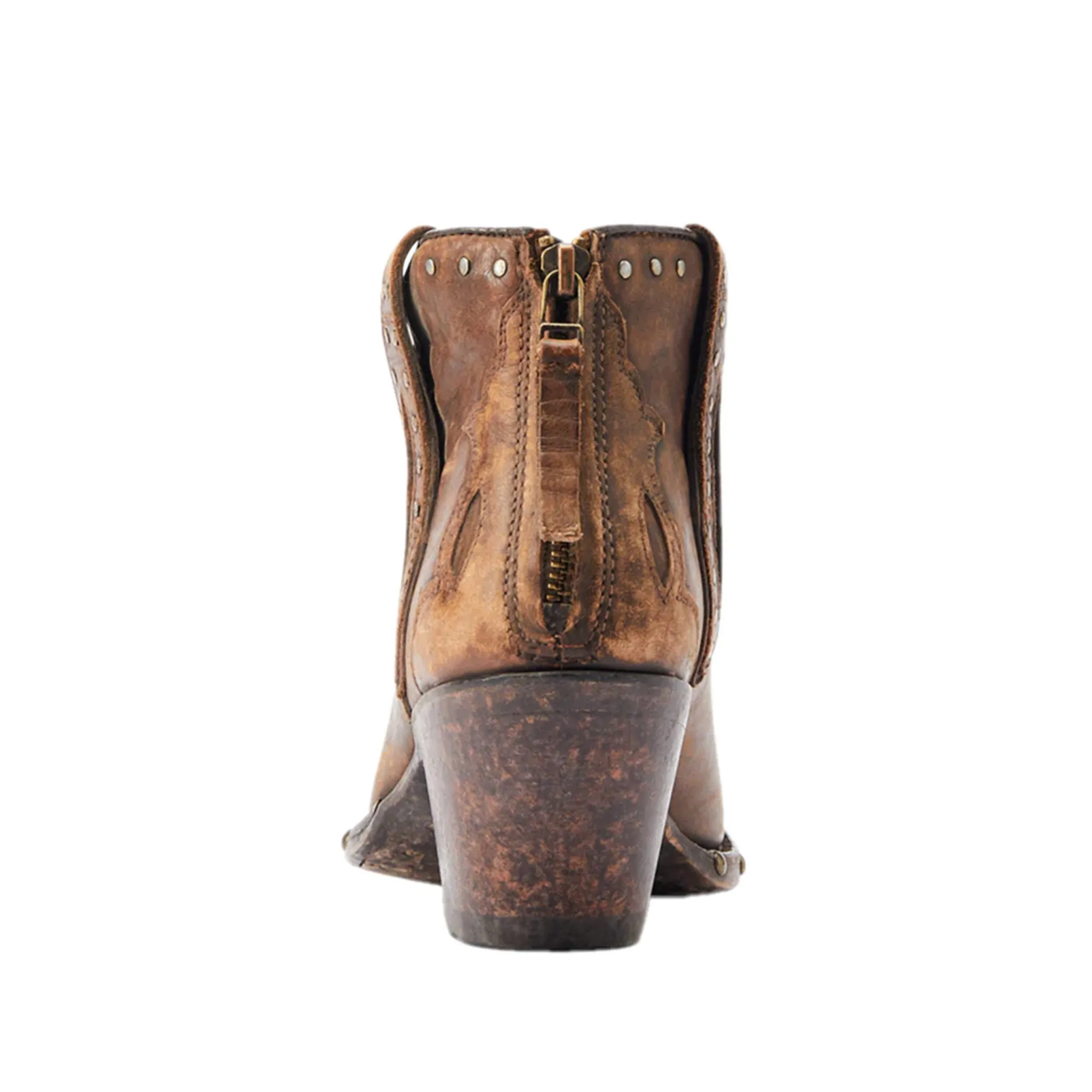 Ariat Women's Distressed Brown Greeley Short Booties