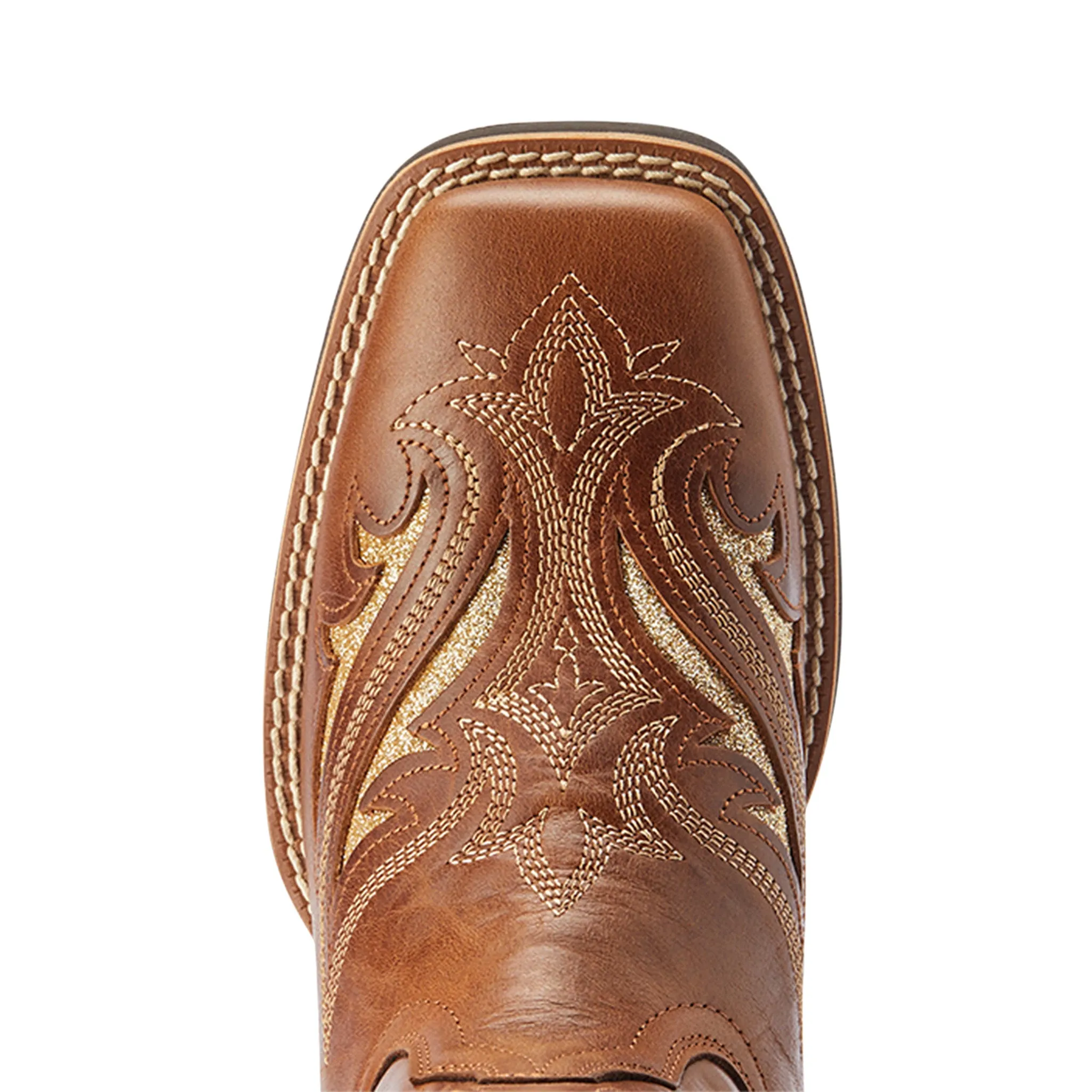 Ariat Women's Round Up Bliss Midday Tan Square Toe