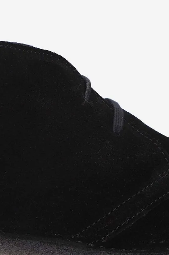 Astorflex suede shoes men's black color