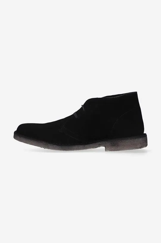 Astorflex suede shoes men's black color