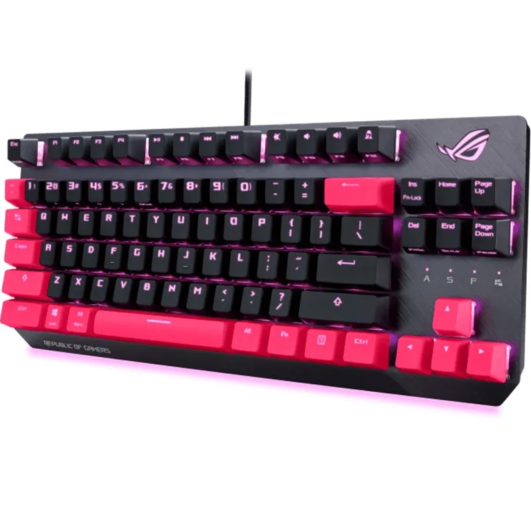 ASUS ROG Strix Scope TKL Compact Gaming Keyboard Electro Punk Pink