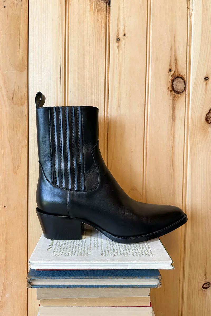 Atelier Boot - Black Leather