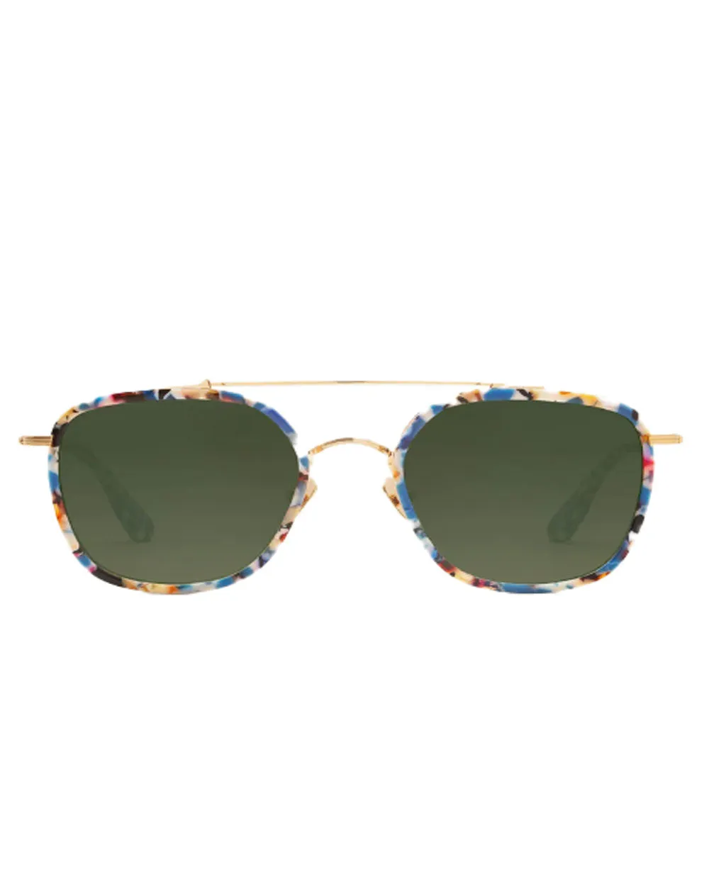 Austin Sunglasses in 18K Titanium Santorini