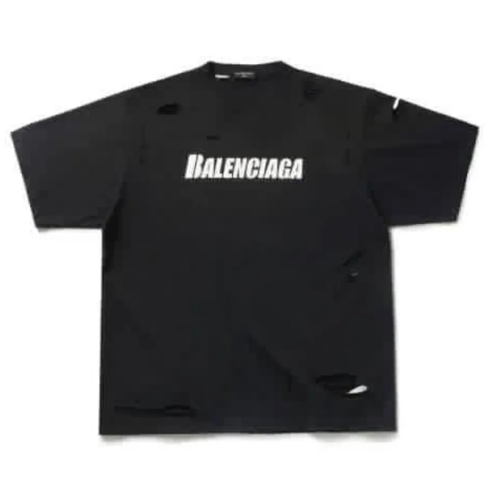 BALENCIAGA  |Crew Neck Pullovers Street Style Plain Cotton Short Sleeves