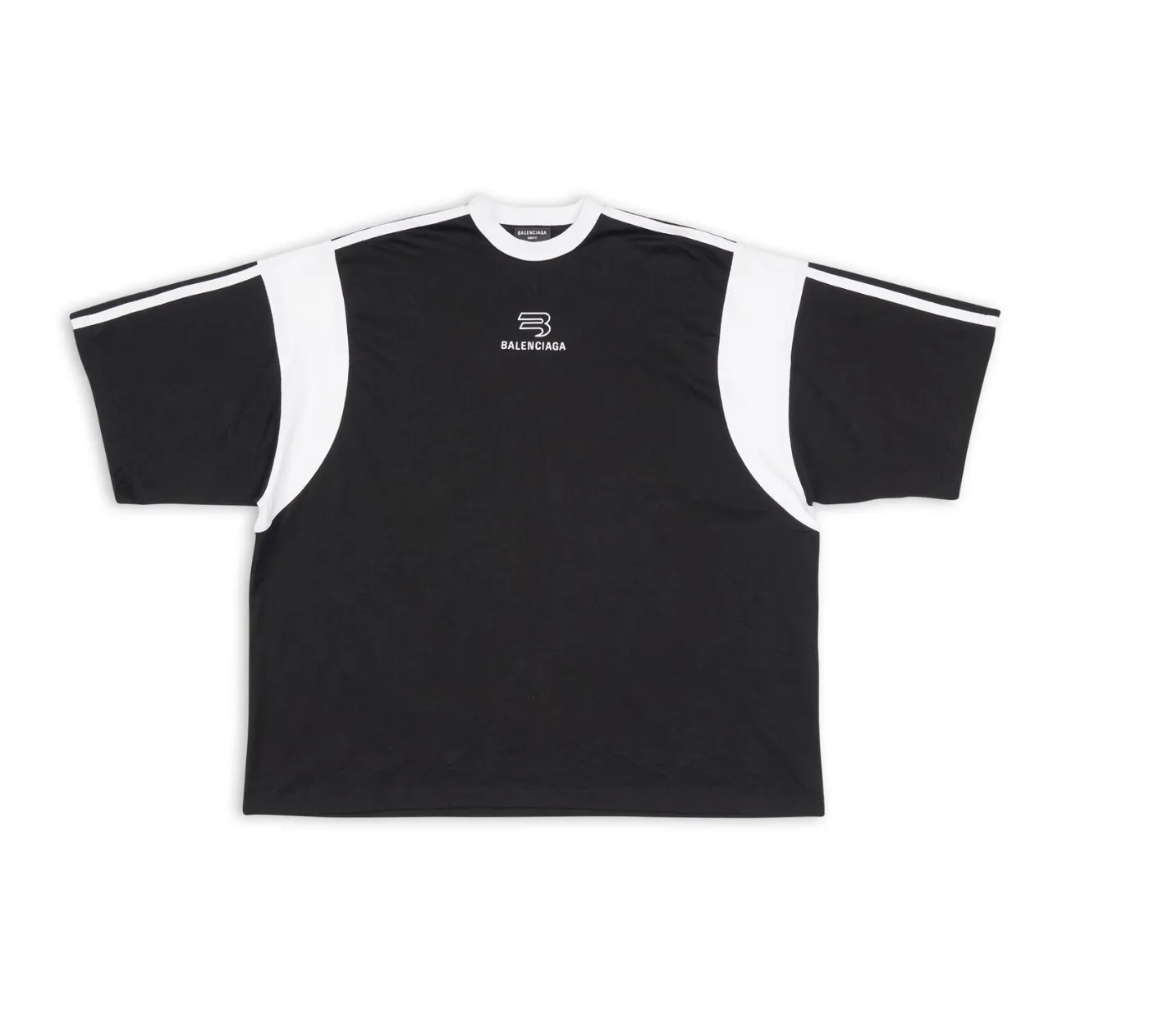 BALENCIAGA  |Crew Neck Pullovers Unisex Street Style Cotton Short Sleeves