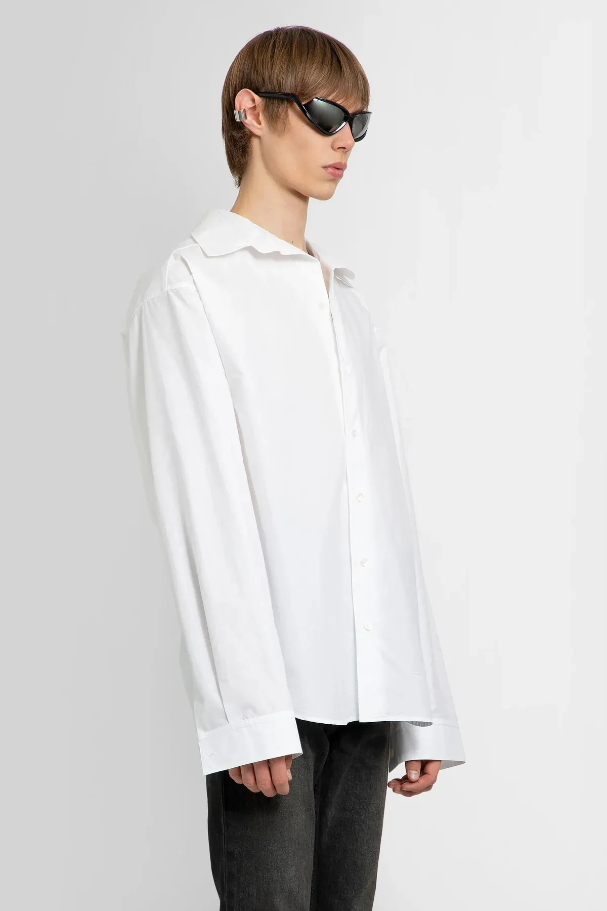 BALENCIAGA  |Street Style Long Sleeves Plain Cotton Luxury