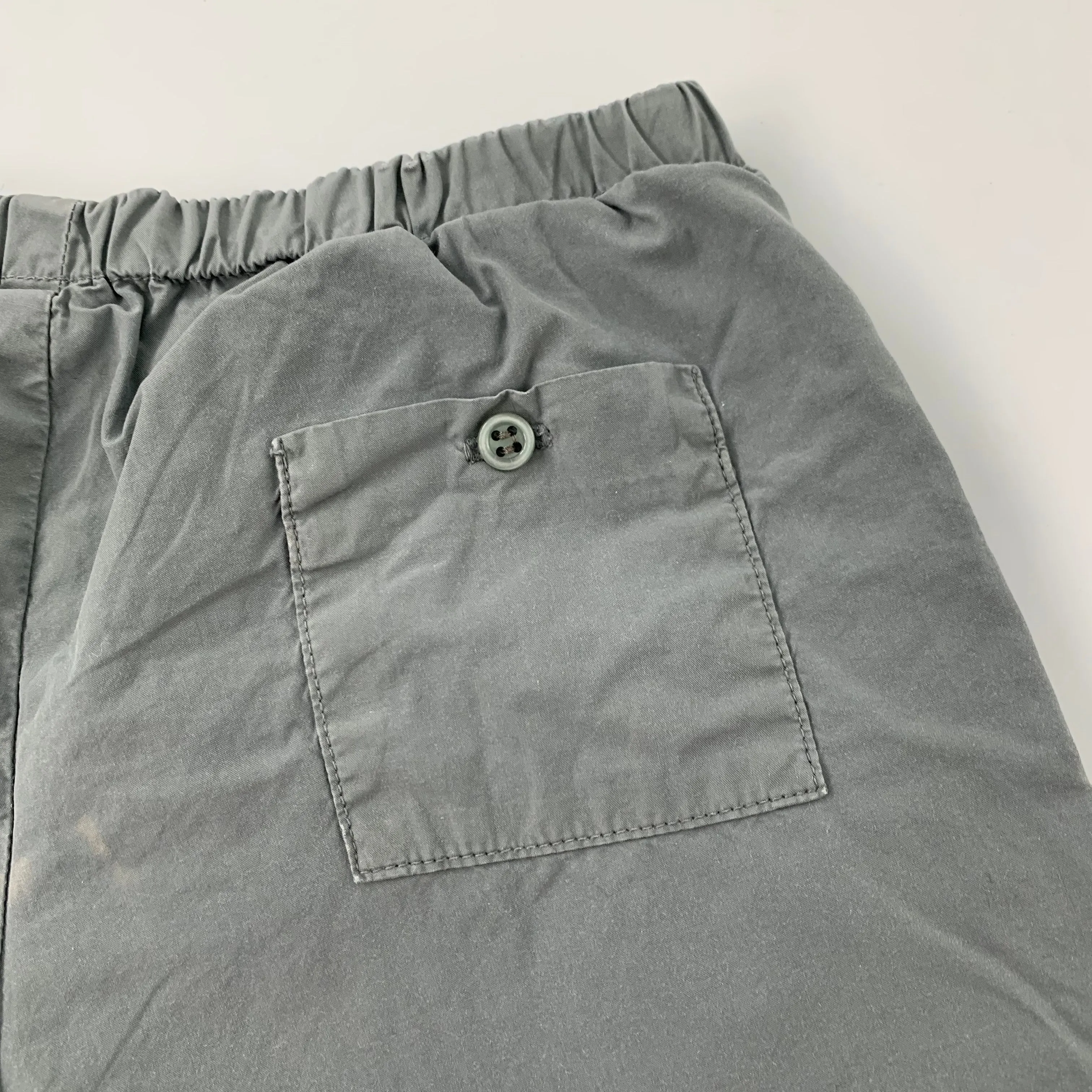 Bonpoint Grey Cotton Trousers: 18 Months