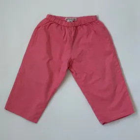 Bonpoint Pink Cotton Trousers: 18 Months