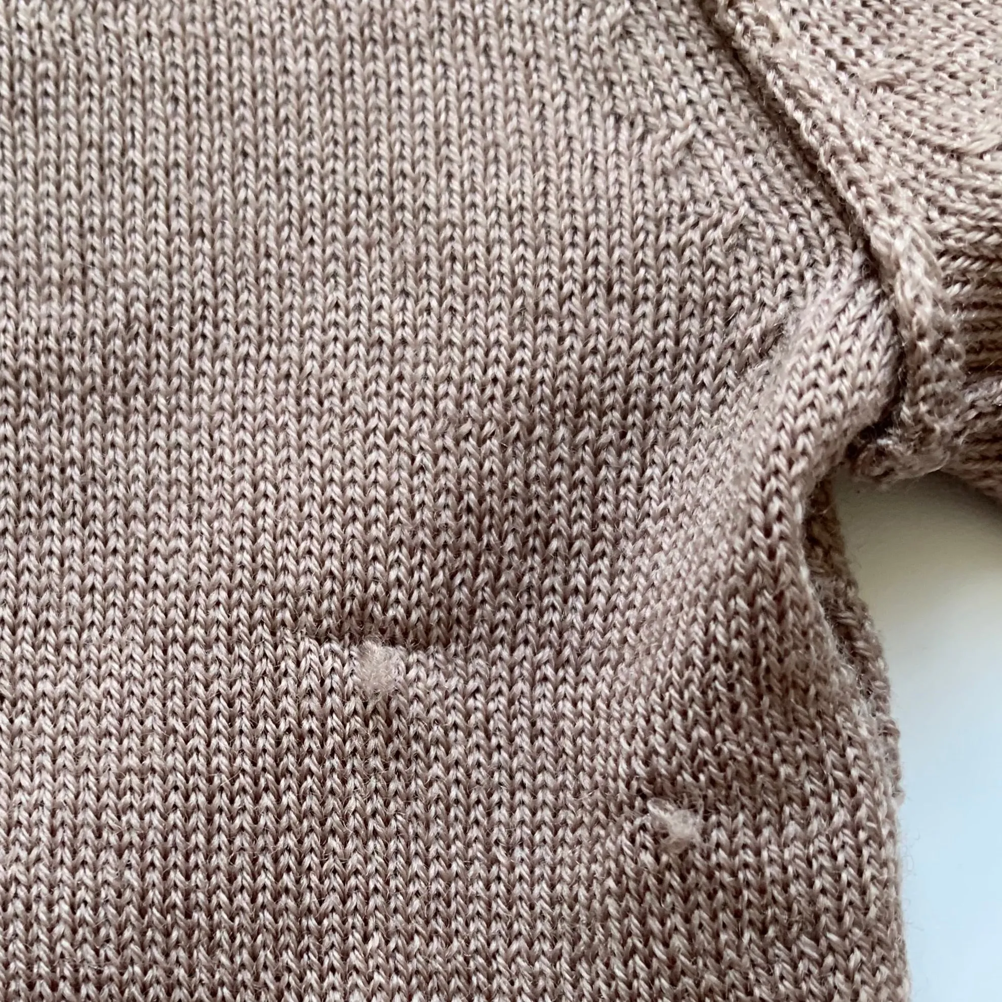 Bonpoint Toffee Fine Wool Cardigan:  Years