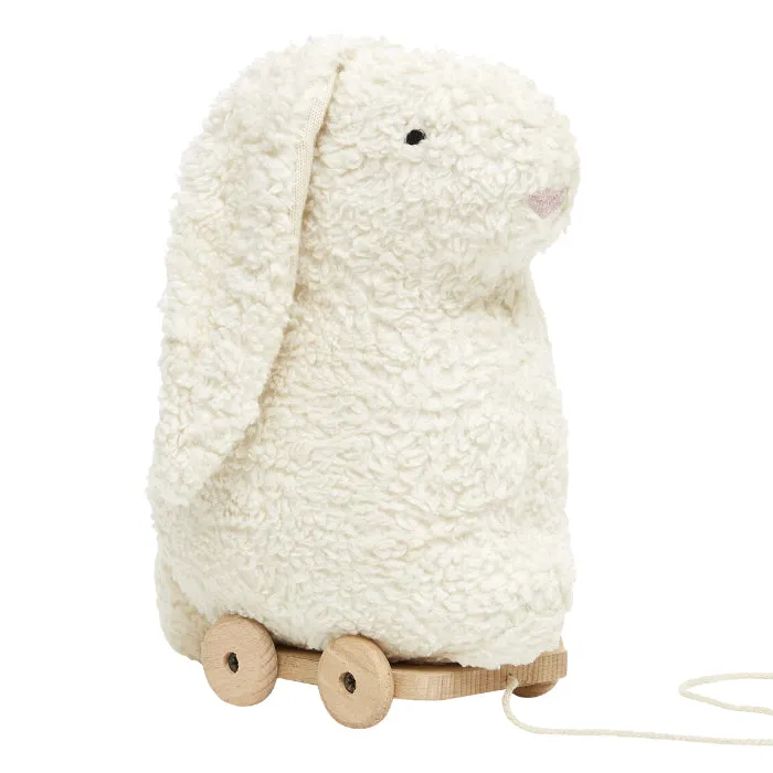 Bonton Sherpa Bunny On Wheels Toy