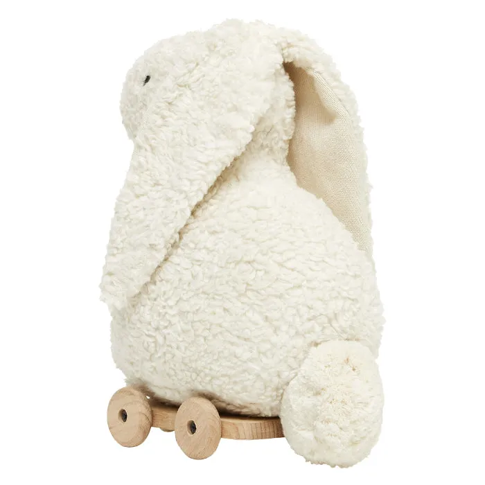 Bonton Sherpa Bunny On Wheels Toy