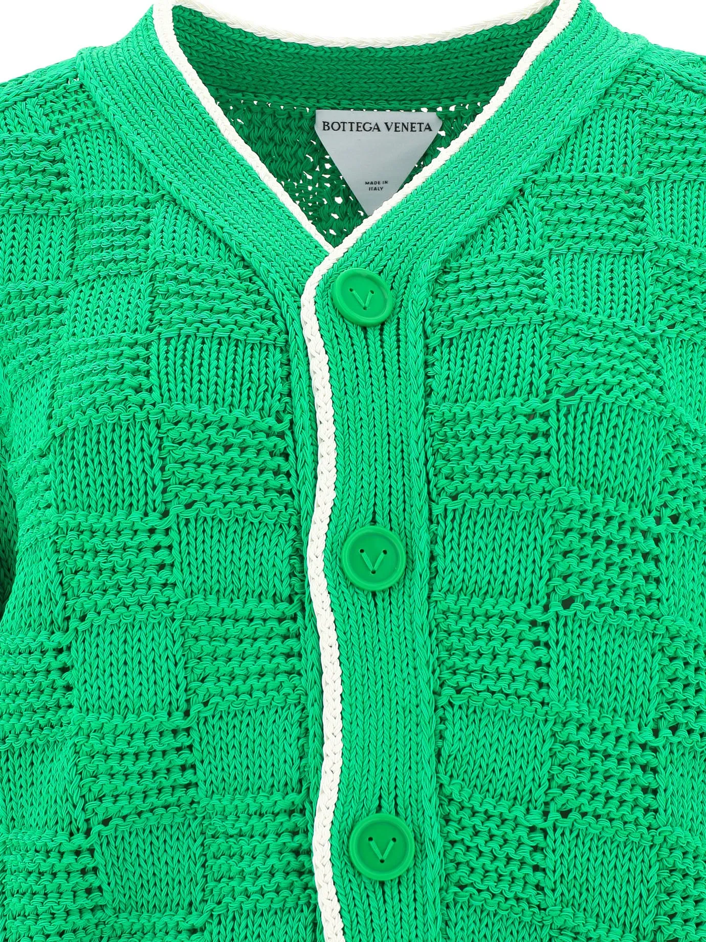 Bottega Veneta V-Neck Knit Cardigan