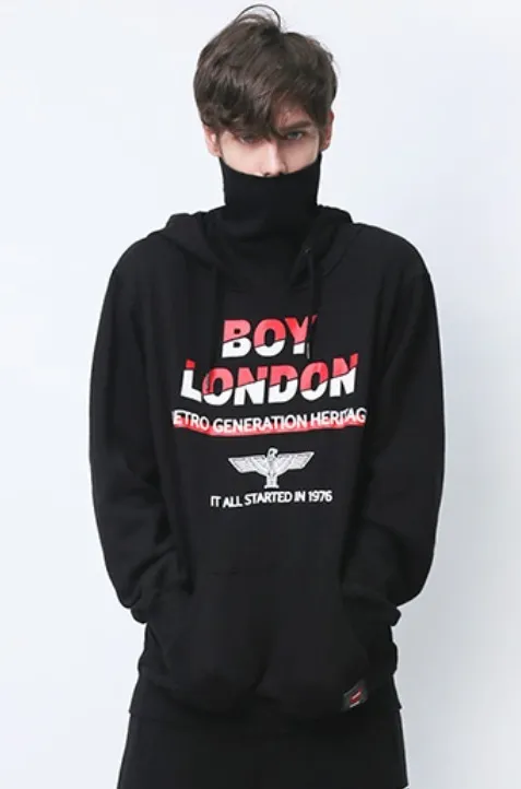 BOY LONDON  |Pullovers Unisex Studded Street Style Long Sleeves Cotton