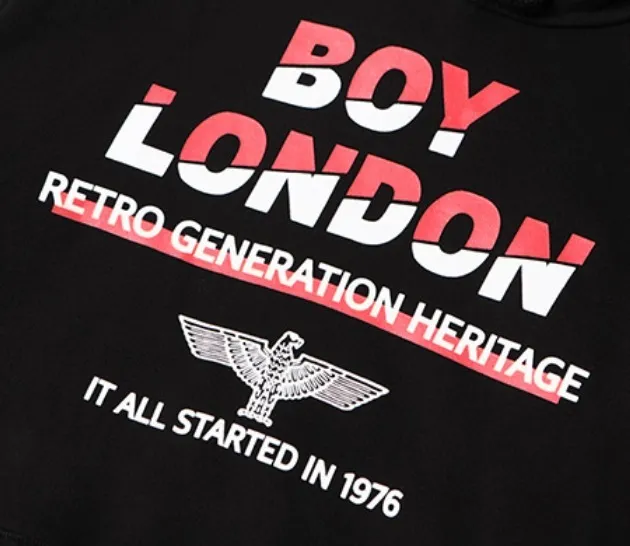 BOY LONDON  |Pullovers Unisex Studded Street Style Long Sleeves Cotton