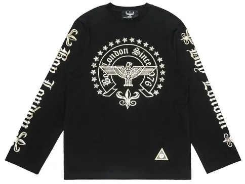 BOY LONDON  |Pullovers Unisex Studded Street Style U-Neck Long Sleeves