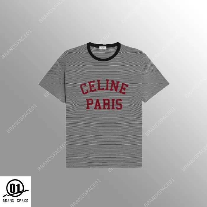 CELINE  |Crew Neck Pullovers Unisex Street Style Plain Cotton