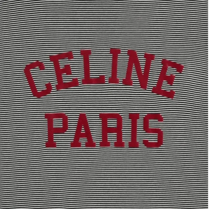 CELINE  |Crew Neck Pullovers Unisex Street Style Plain Cotton