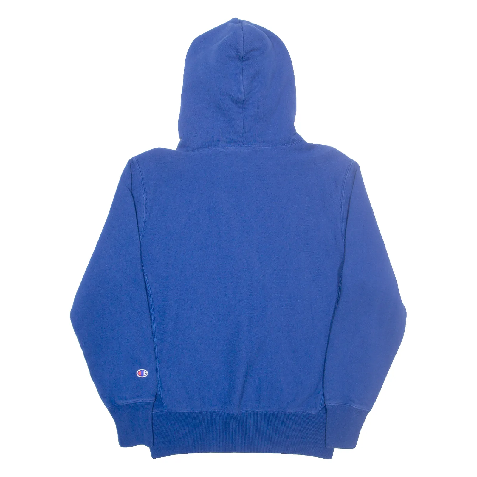 CHAMPION Womens Blue Hoodie L