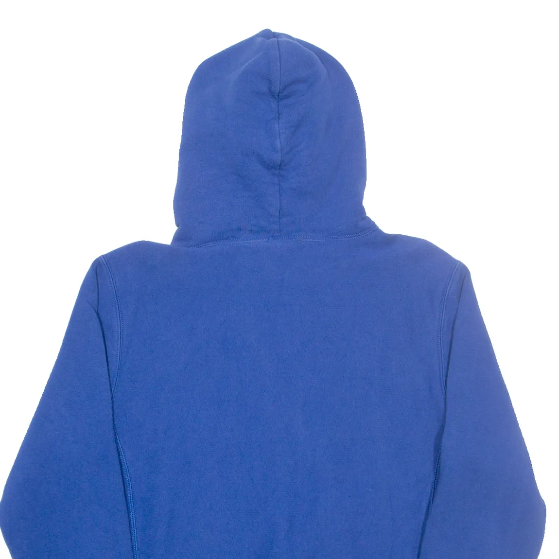 CHAMPION Womens Blue Hoodie L