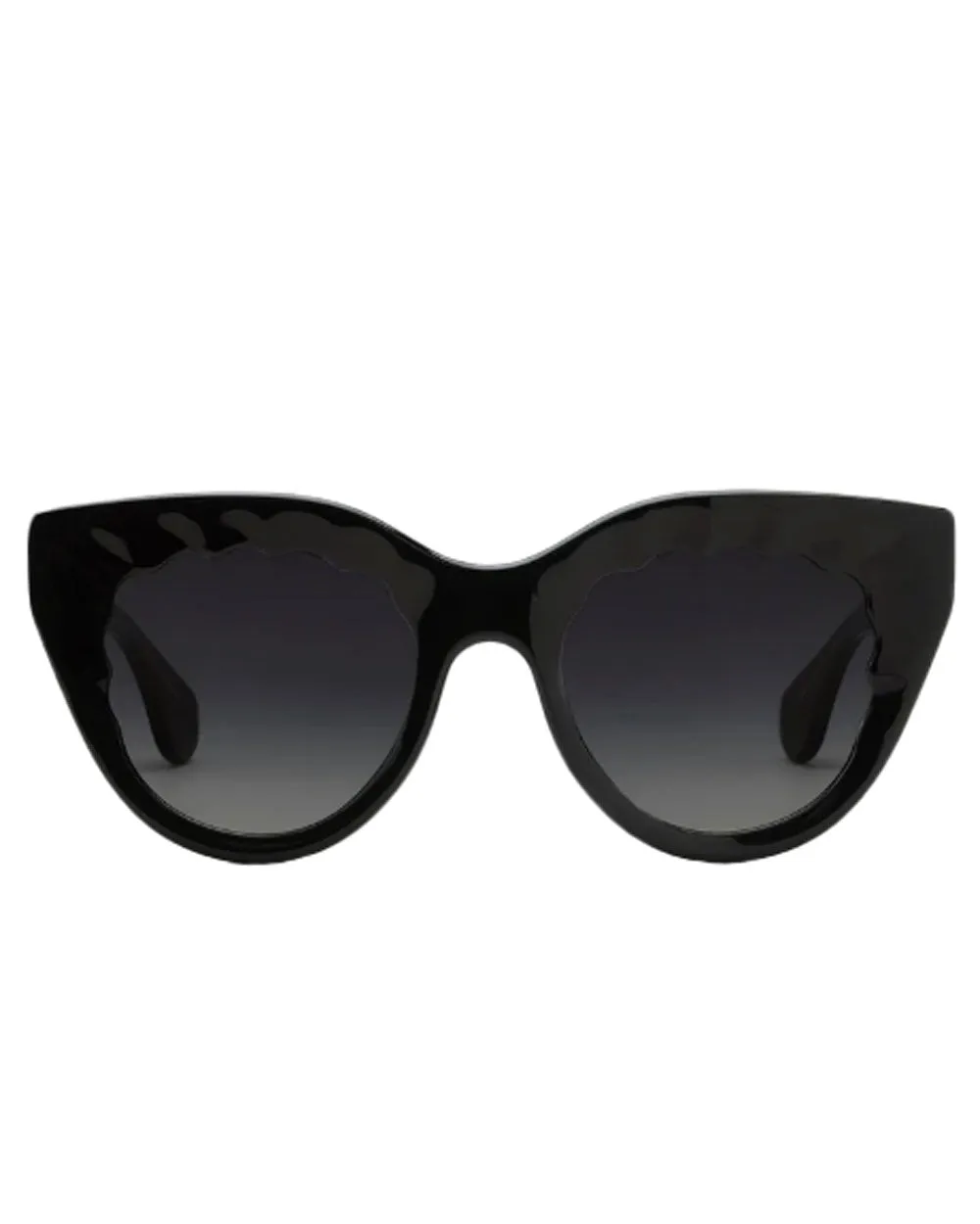 Charlotte Sunglasses in Black and Crystal