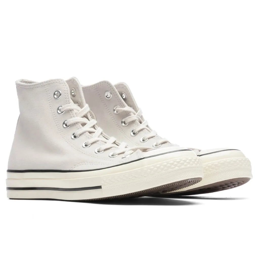 Chuck 70 Suede - Pale Putty/Egret/Black