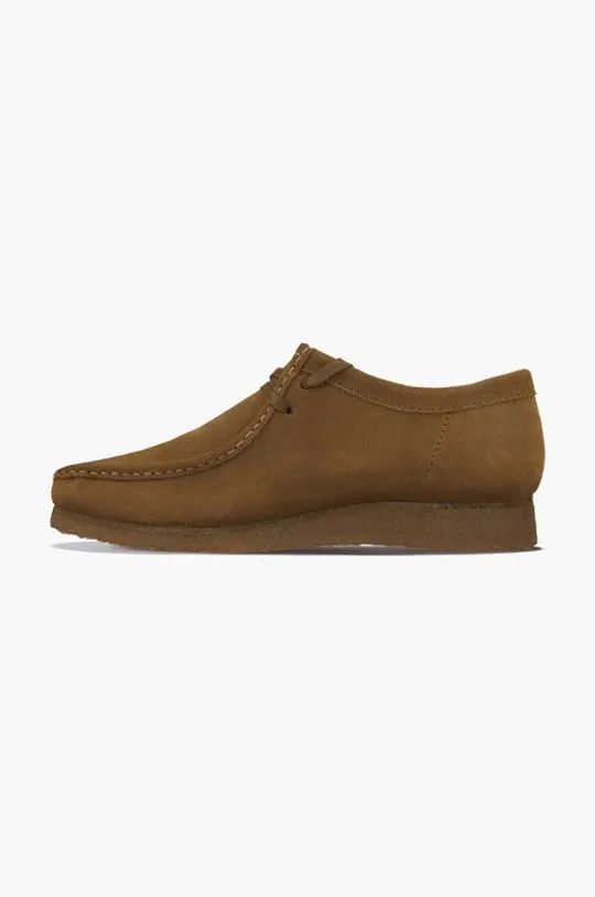 Clarks suede shoes Wallabee brown color 26155518