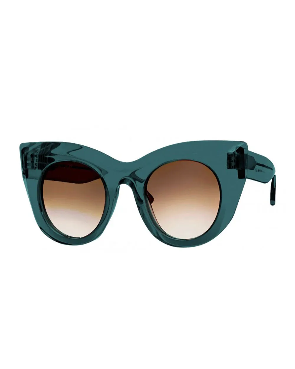 Climaxxxy Glasses in Translucent Emerald