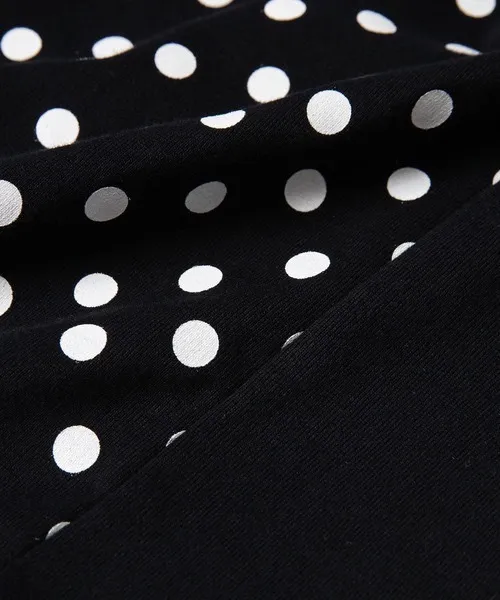 COMME des GARCONS  |Crew Neck Pullovers Dots Unisex Street Style Cotton