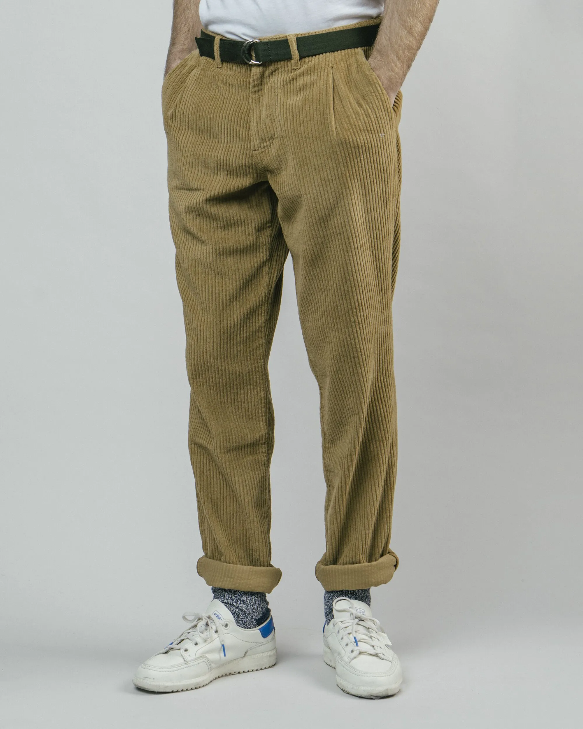 Corduroy Pants Camel - Organic Cotton - Brava Fabrics