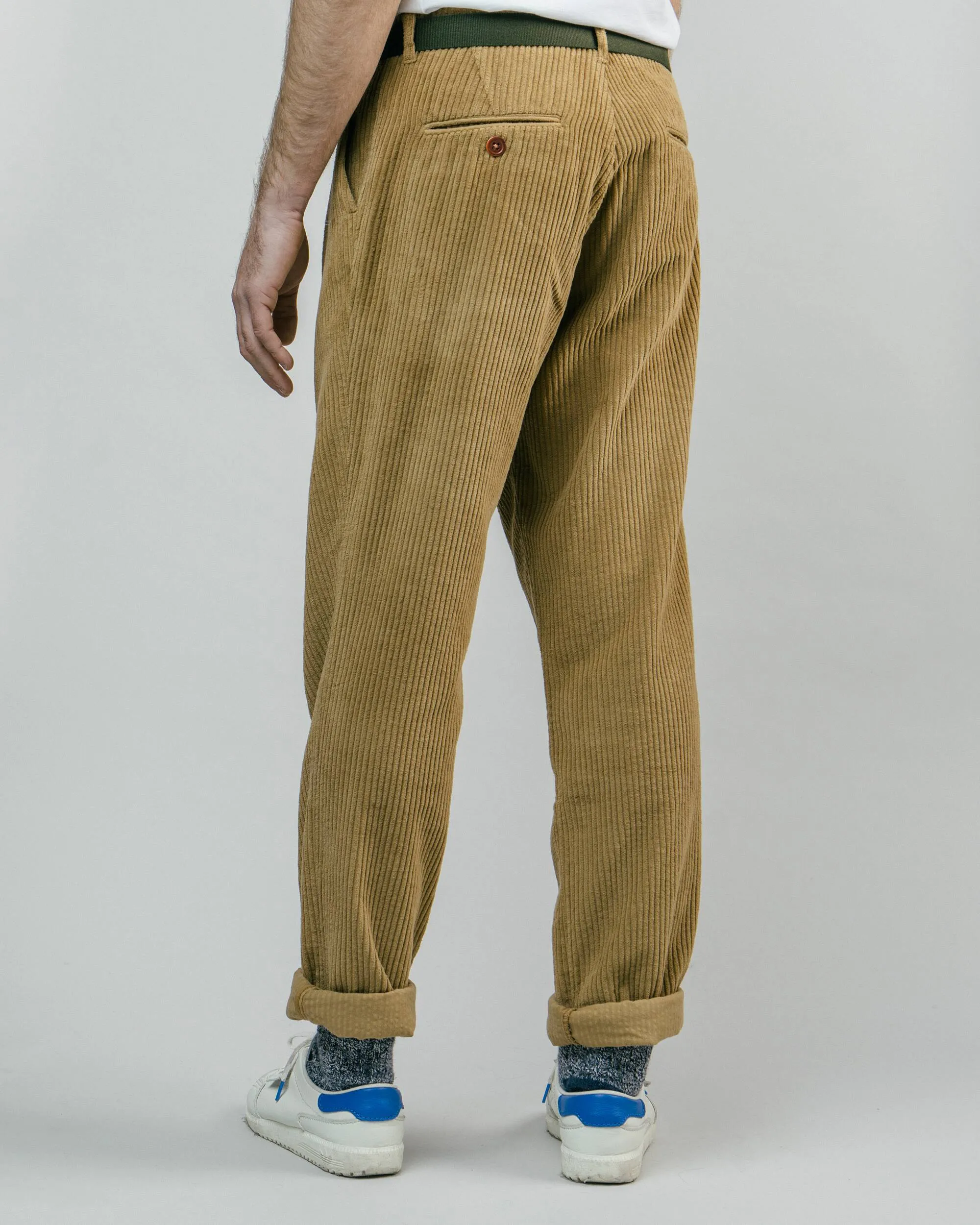 Corduroy Pants Camel - Organic Cotton - Brava Fabrics