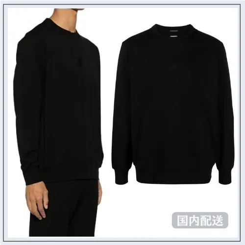 C.P. Company  |Pullovers Unisex Street Style Long Sleeves Plain Cotton