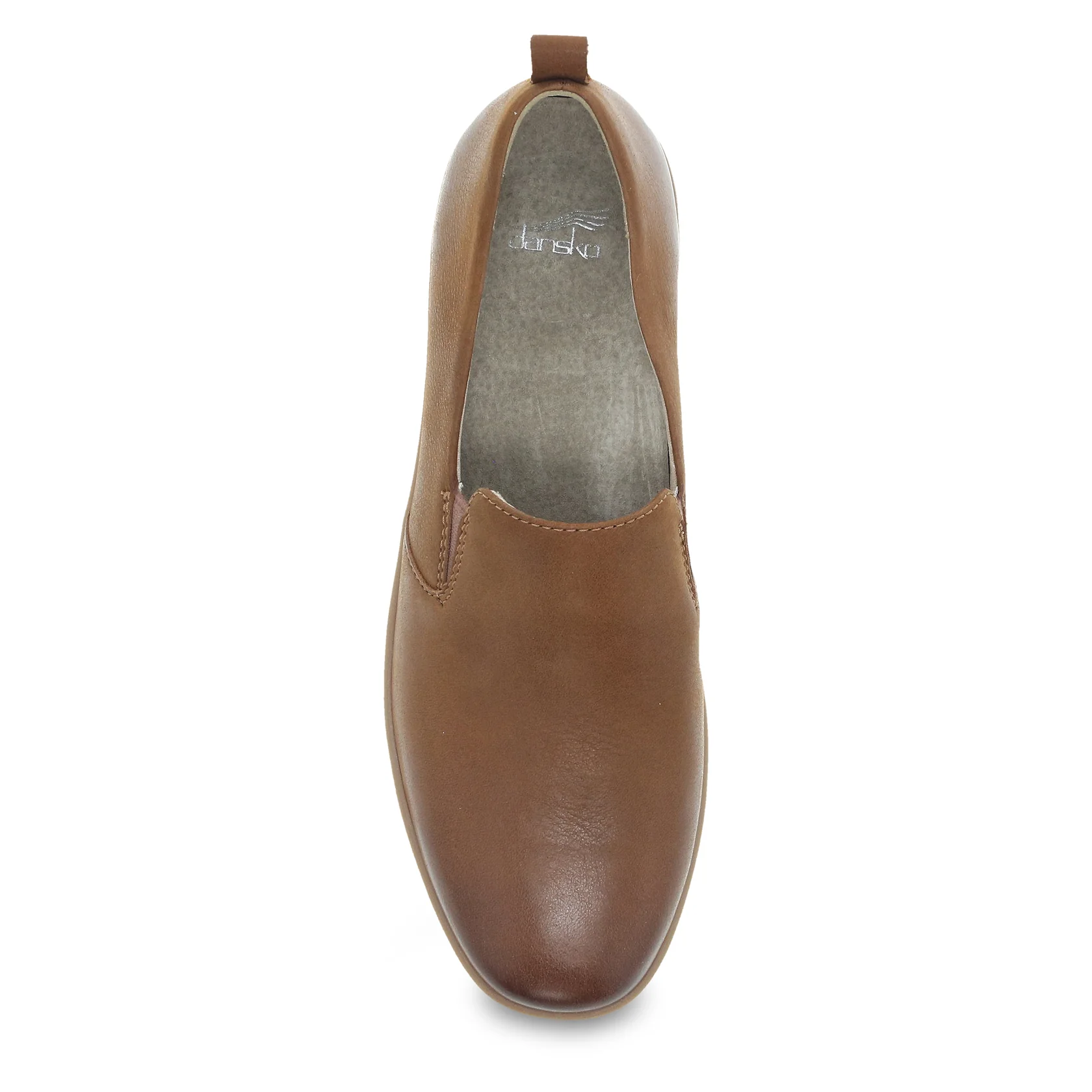 Dansko Women’s Linley Slip On Shoes-Tan Burnished