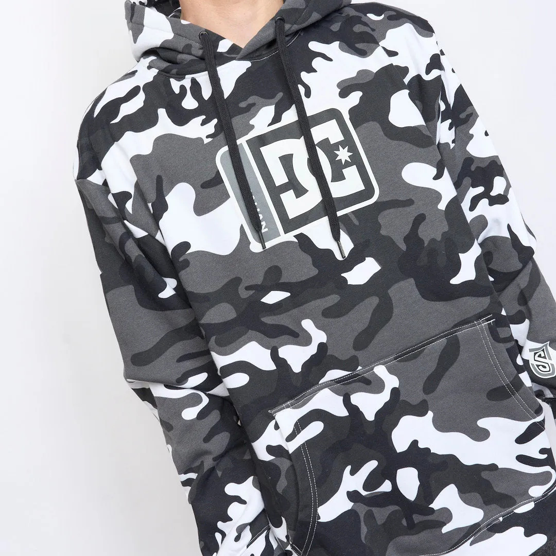 DC Shoes - John Shanahan JS 1 Pro hoodie (Camo Black/grey)