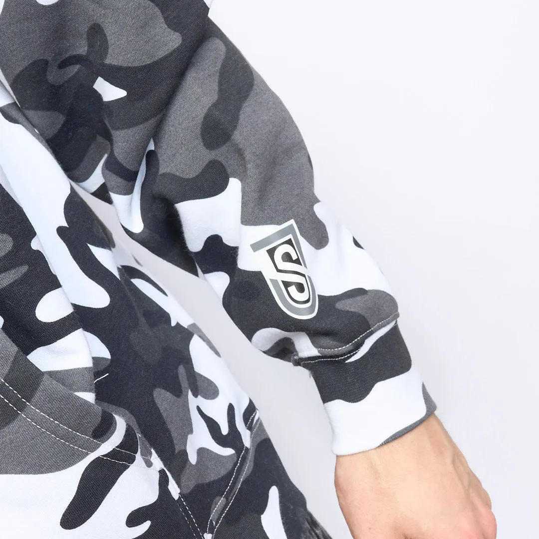 DC Shoes - John Shanahan JS 1 Pro hoodie (Camo Black/grey)