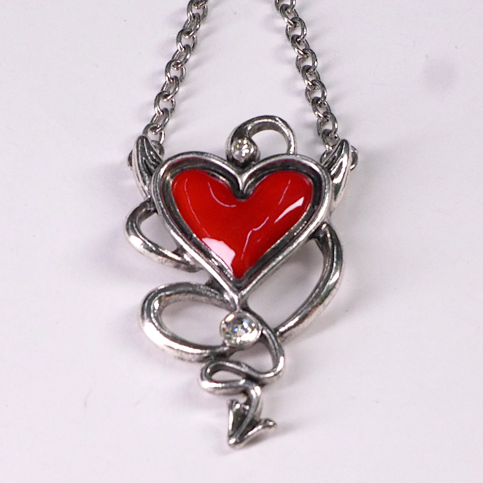 Devil Heart Necklace