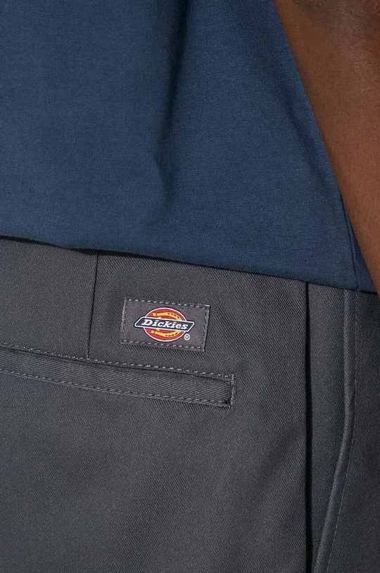 Dickies trousers 874 men's gray color