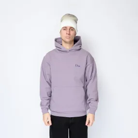 Dime - Classic Small Logo Hoodie (Plum Gray)