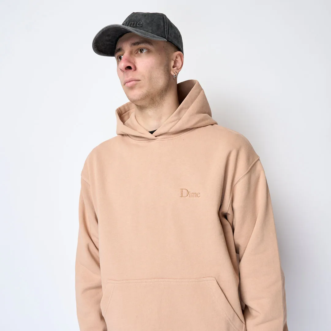 Dime - Classic Small Logo Hoodie (Tan)