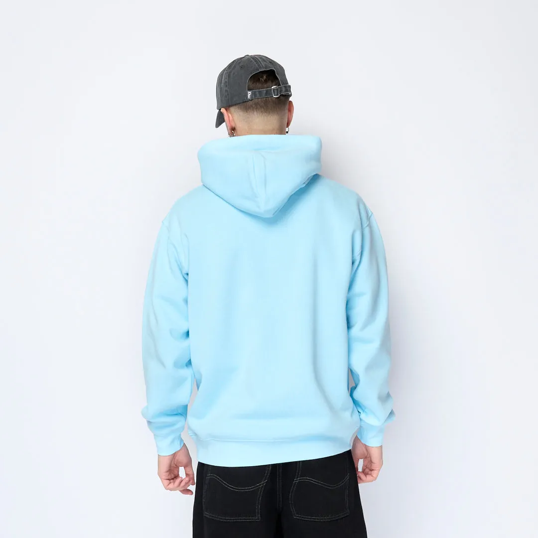 Dime - Cursive Logo Hoodie (Baby Blue)