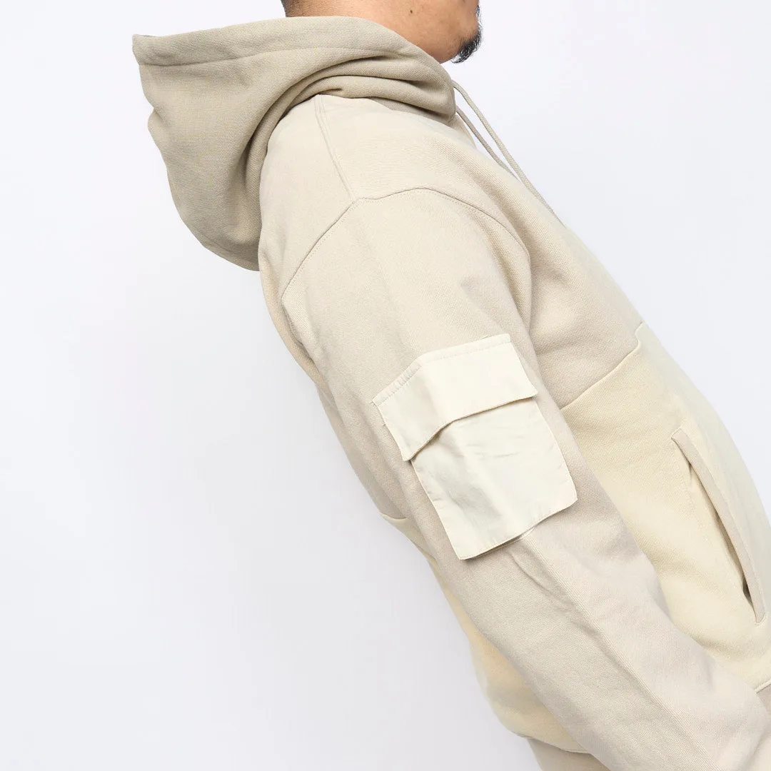 Dime MTL - 3 Tone Split Hoodie (Sand)