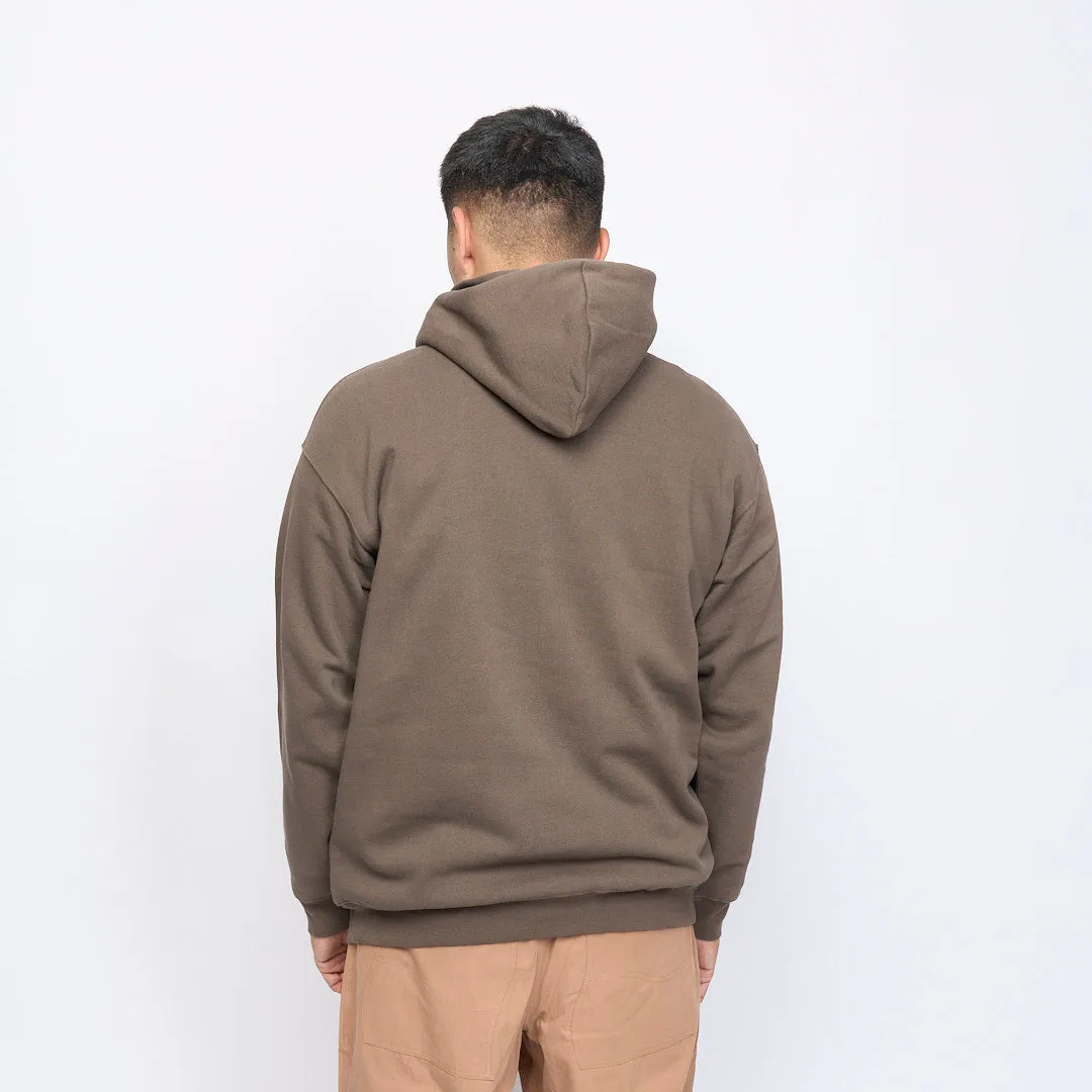 Dime MTL - Dime Classic Small Logo Hoodie (Driftwood)