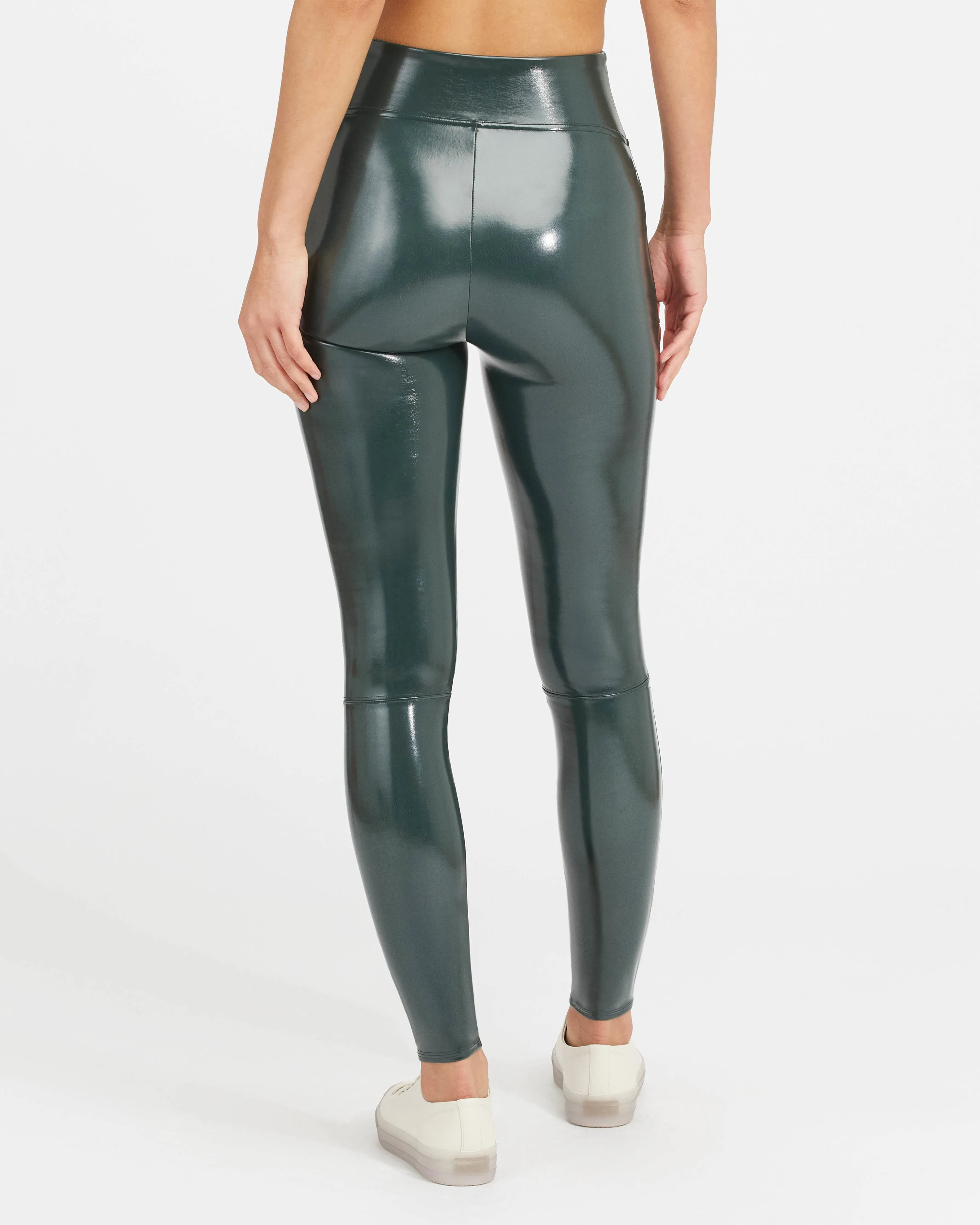 Faux Patent Leather Leggings